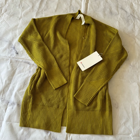 SOLD❤️🔥LULULEMON cashlu sweater wrap cardigan ✨ - Picture 6 of 16